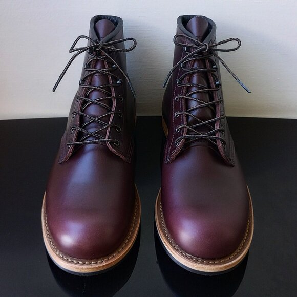 Red Wing Heritage Men\'s Beckman 6-Inch Boot in Amazing Black Cherry-Made in USA main image 10